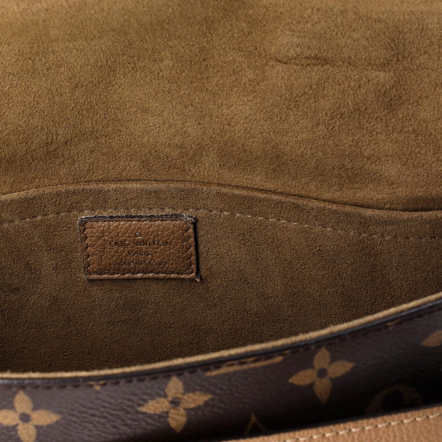 Louis Vuitton Marignan Handbag Monogram Canvas With Leather