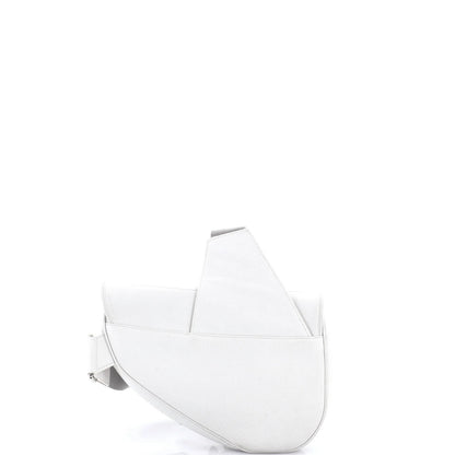 Christian Dior Saddle Crossbody Bag Leather Mini