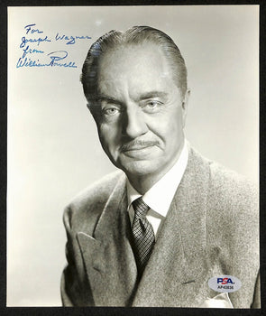 William Powell Actor Signed/Inscribed Vintage