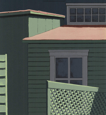 Gretchen Dow Simpson Owl'S Head, Maine Signed " Serigraph Contem