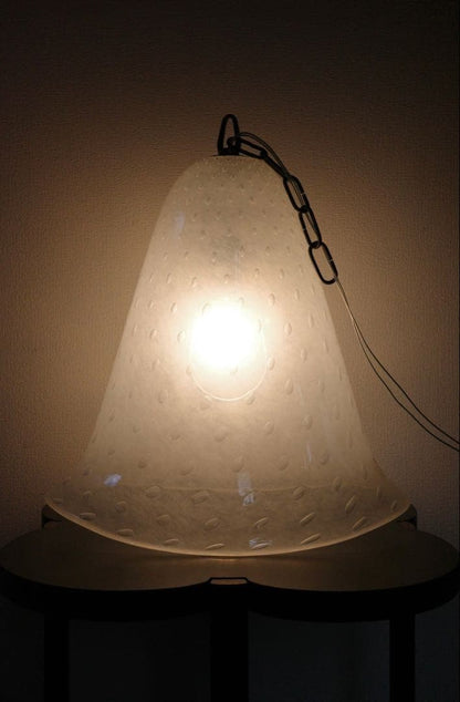 Barovier & Toso Murano Glass Pendant Lamp  1960S-70S Italian Mid-Century Light