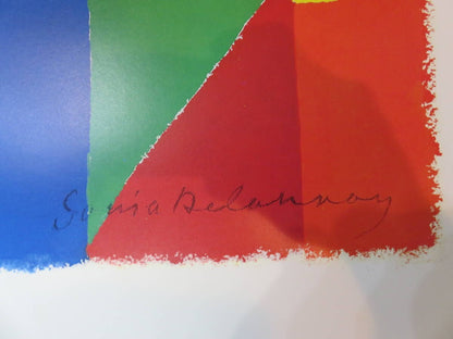 Sonia Delaunay - Viertel Exhibition Offset Art Poster 1989