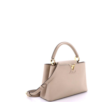 Louis Vuitton Capucines Bag Leather Mm
