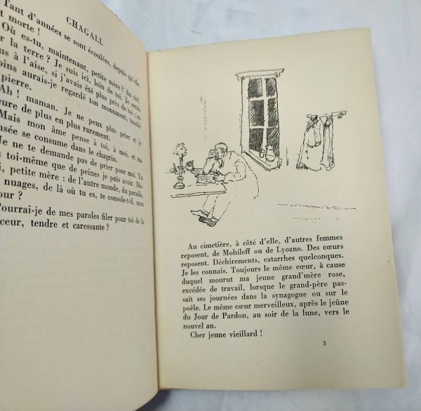 Marc Chagall Ma Vie 1931 First Edition Limited No.126 Illustrated French Book