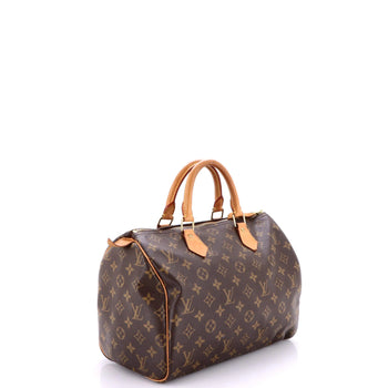 Louis Vuitton Speedy Handbag Monogram Canvas 30
