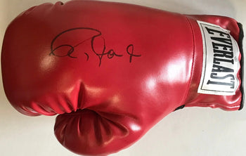 Roy Jones Jr. Autographed Red Everlast Right Boxing Glove (Jsa)