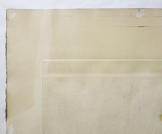 Antoni Clave Carborundum Print Black Dot Red Dot Signed Ed25 Spain Sheet Only