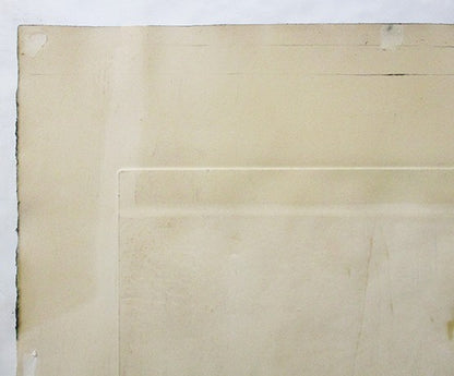 Antoni Clave Carborundum Print Black Dot Red Dot Signed Ed25 Spain Sheet Only