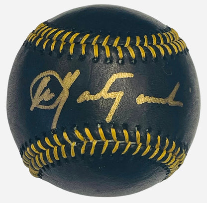 Carl Yastrzemski Autographed Black Baseball (Jsa)