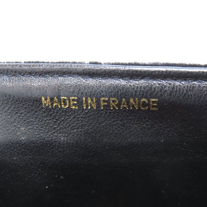 Velor CHANEL COCO Mark GoldHardware Shoulder Bag