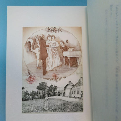 Alphonse Inoue Twilight Vienna Deluxe Leather Edition W/ Etchings Signed Le120