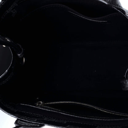 Balenciaga Hardware Tote Bb Monogram Coated Canvas Small