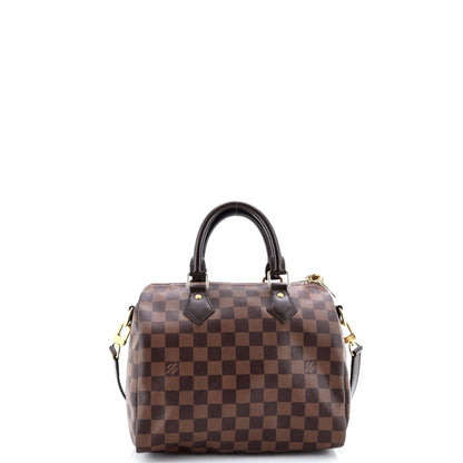 Louis Vuitton Speedy Bandouliere Bag Damier 25
