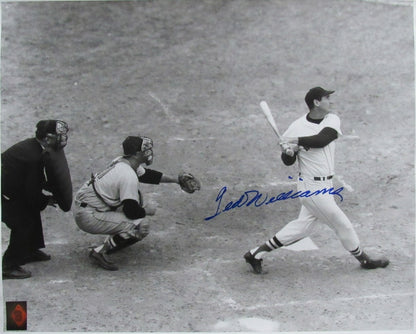 Ted Williams Hof Signed/Autographed 16X20 B/W