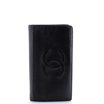 Chanel Timeless L-Yen Wallet Caviar Long