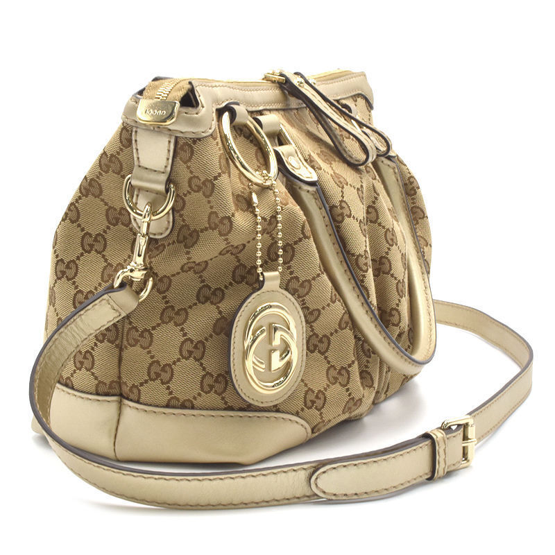 Gucci Sookie bag GG canvas gold