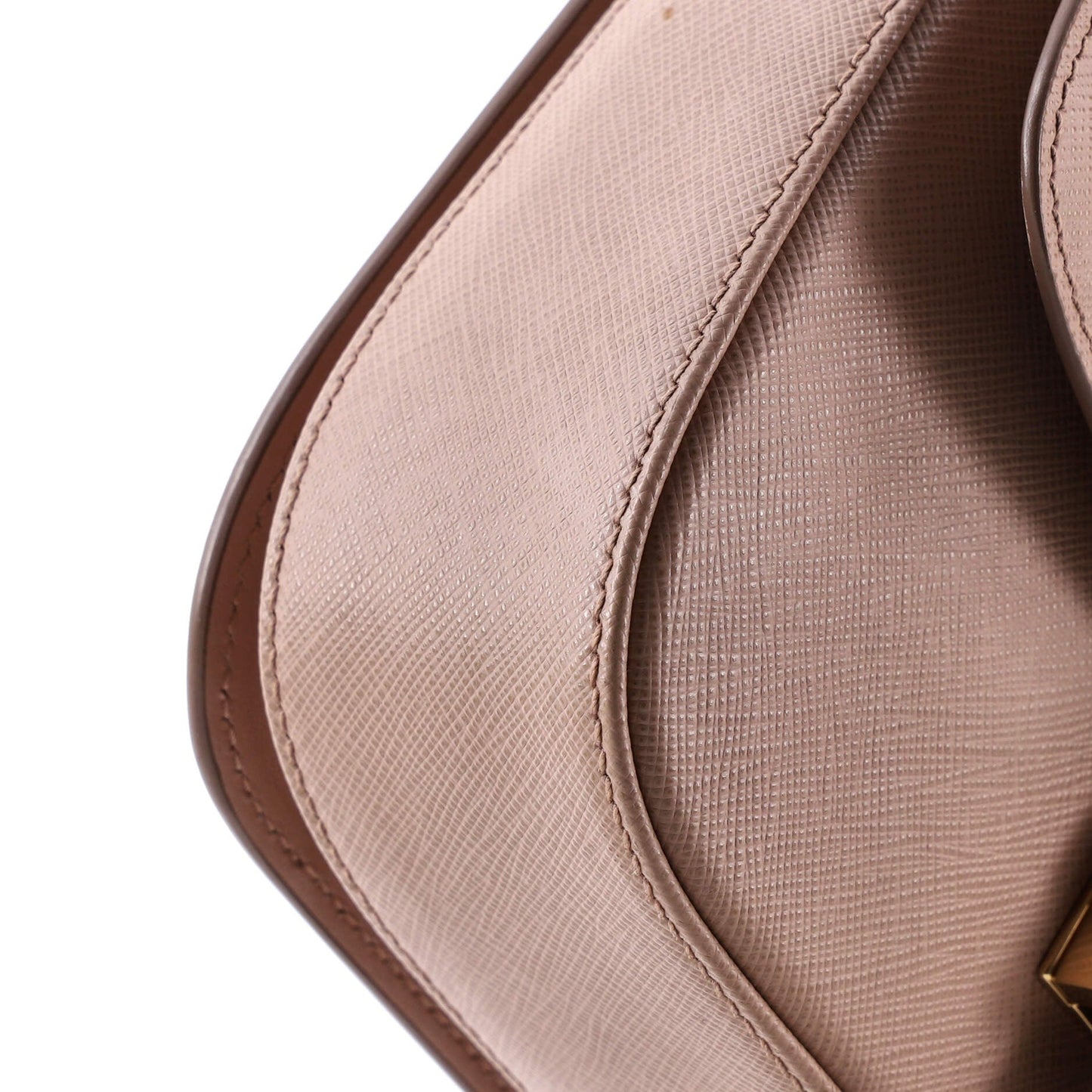 Prada Embleme Flap Bag Saffiano Leather Small