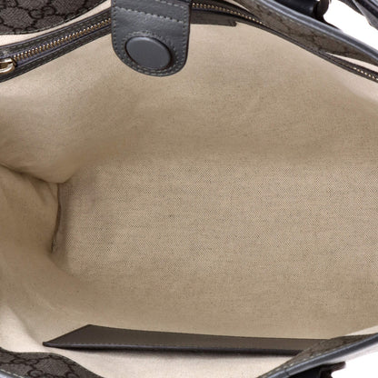 Gucci Ophidia Convertible Open Tote Gg Coated Canvas Tall