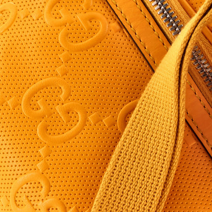 Gucci Belt Bag Gg Embossed Perforated Leather Small