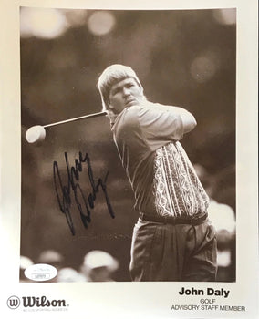 John Daly Autographed Golf 8X10 Photo (Jsa)