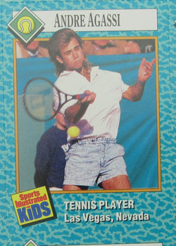 1989 Sports Illustrated For Kids  W/ Andre Agassi