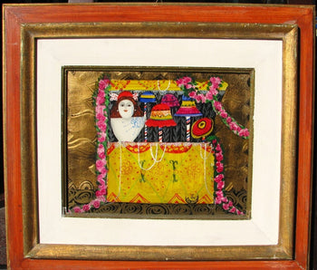 Italian Contemporary Art - Simonetta Carpini, Still Life, Oil Painting (Size 3)