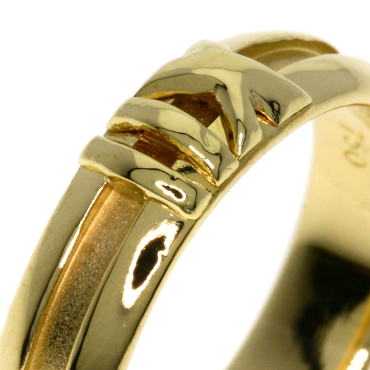 Tiffany&Co.   Ring Atlas K18 Yellow Gold