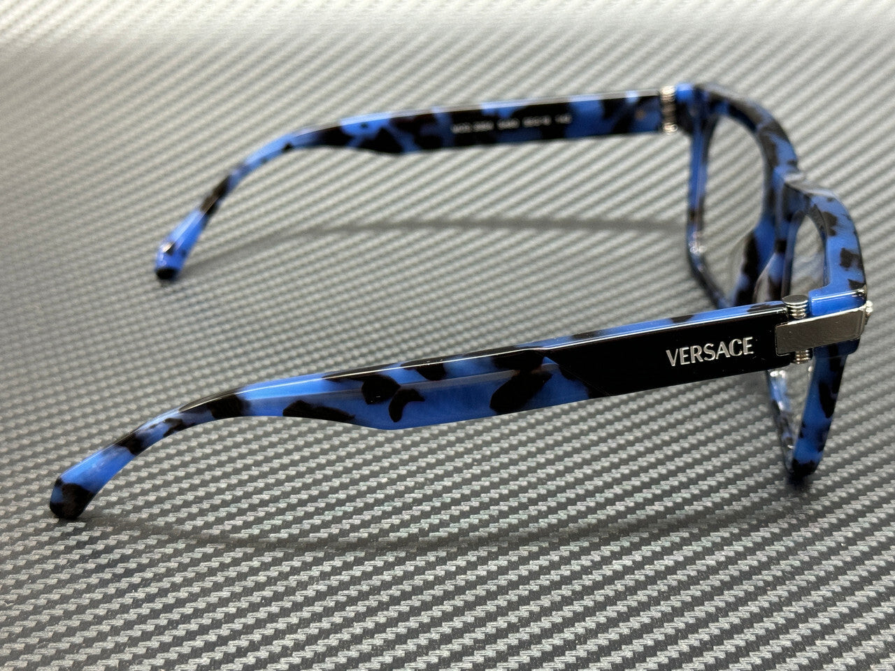VERSACE VE3354 5460 Blue Havana Men's 55 mm