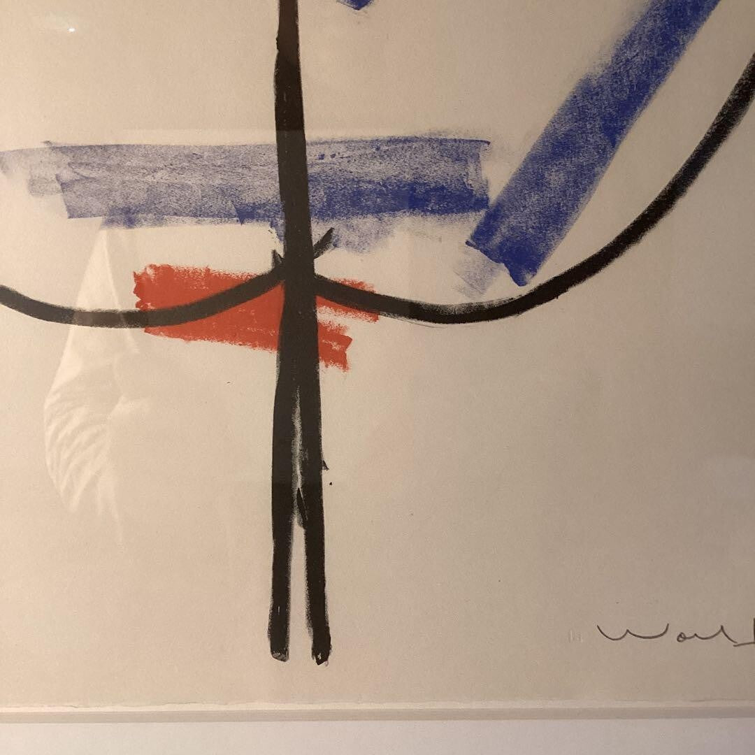 Emerson Woelffer (American) Ed20 Signed Original Lithograph 1961 Numbered Framed