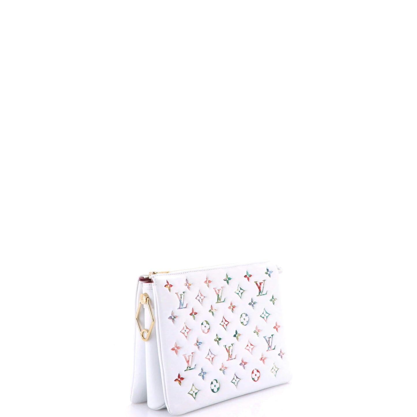 Louis Vuitton Coussin Bag Monogram Flower Embossed Lambskin Pm