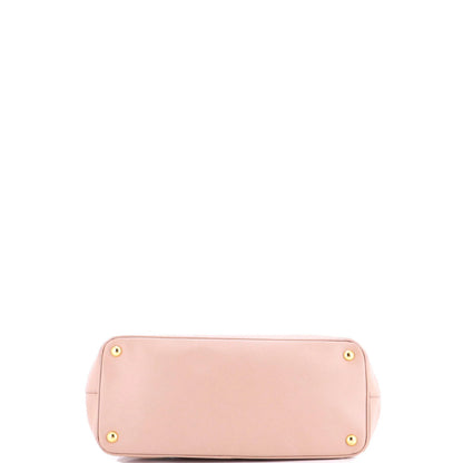 Prada Double Zip Lux Tote Saffiano Leather Medium