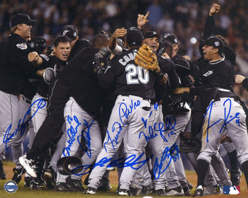 2003 Marlins World Series Champions Autographed 8X10 Photo