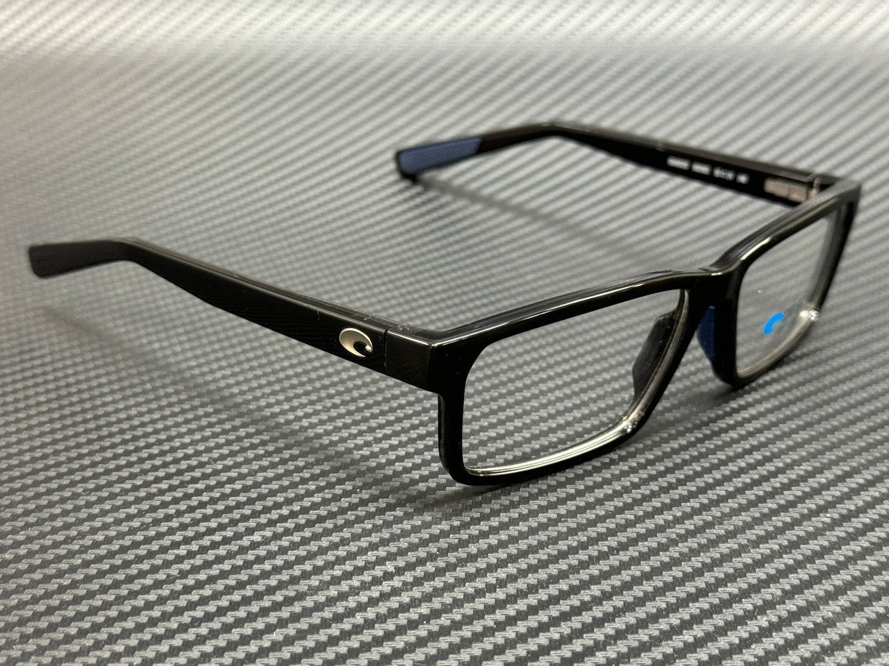 COSTA DEL MAR 6A8020 01 Black Smoke 55 mm Men's Eyeglasses