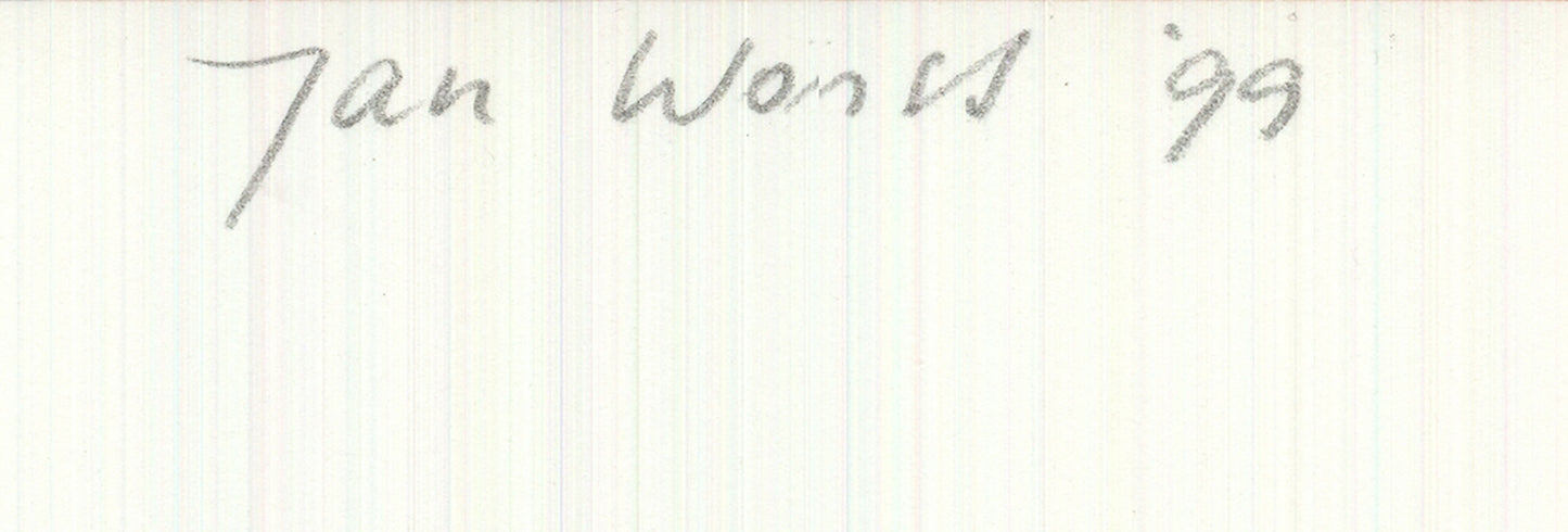 Jan Wonis Worlds Apart, Yet Together Signed " Lithograph Surrea