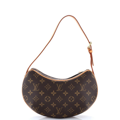 Louis Vuitton Croissant Handbag Monogram Canvas Pm