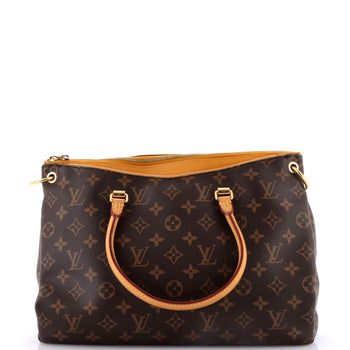 Louis Vuitton Pallas Tote Monogram Canvas With Leather