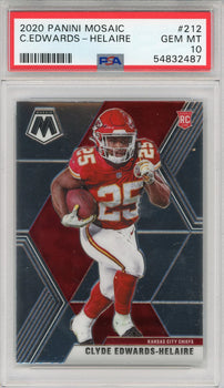 Clyde Edwards-Helaire 2020 Panini Mosaic Rookie