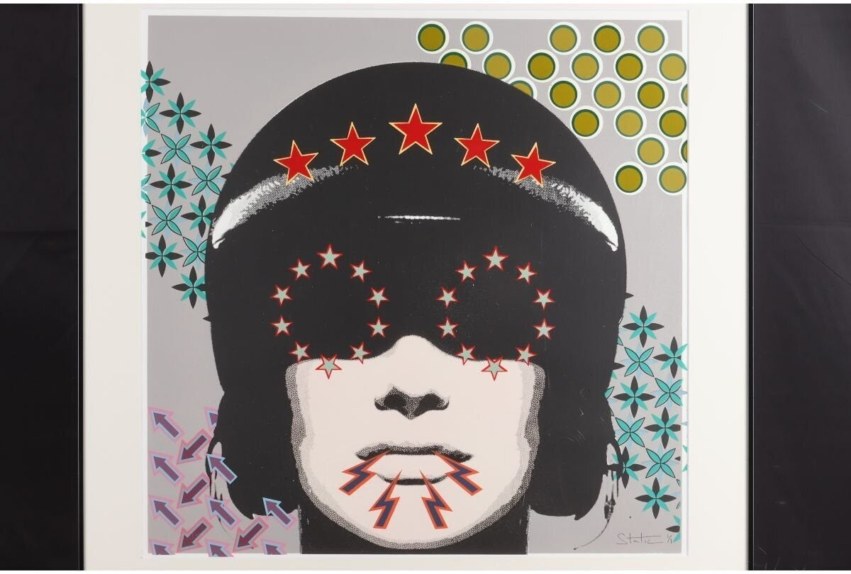 Static (British) Signed Original Silkscreen Screenprint "Thalia" Ed1/1