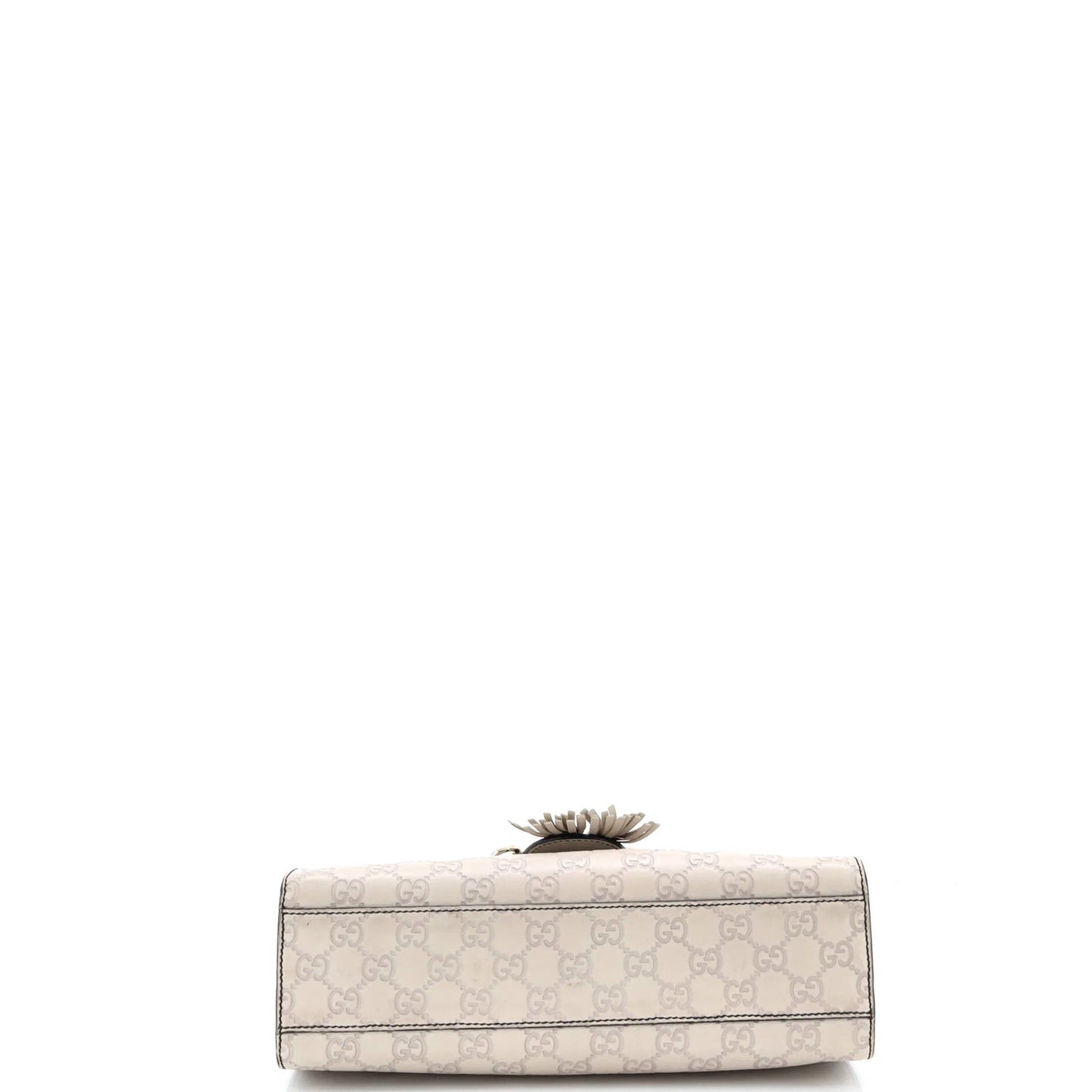 Gucci Emily Chain Flap Bag Guccissima Leather Medium