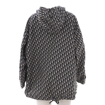 Christian Dior Women'S Hooded Anorak Jacket Oblique Polyester