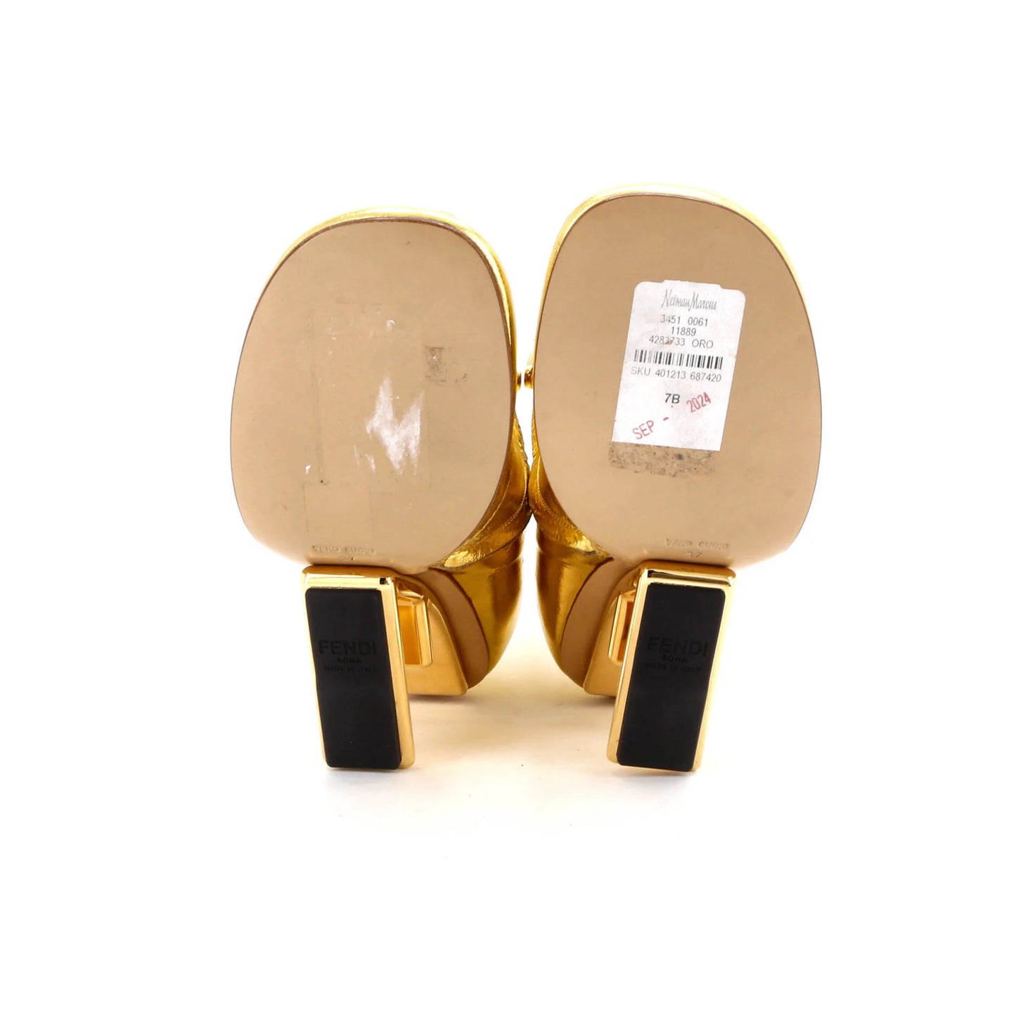 Fendi Women'S First Ankle Booties Leather