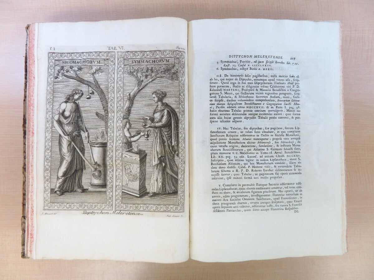 Antonio Francesco Gori Thesaurus Veterum Diptychorum 1759 1St Engravings