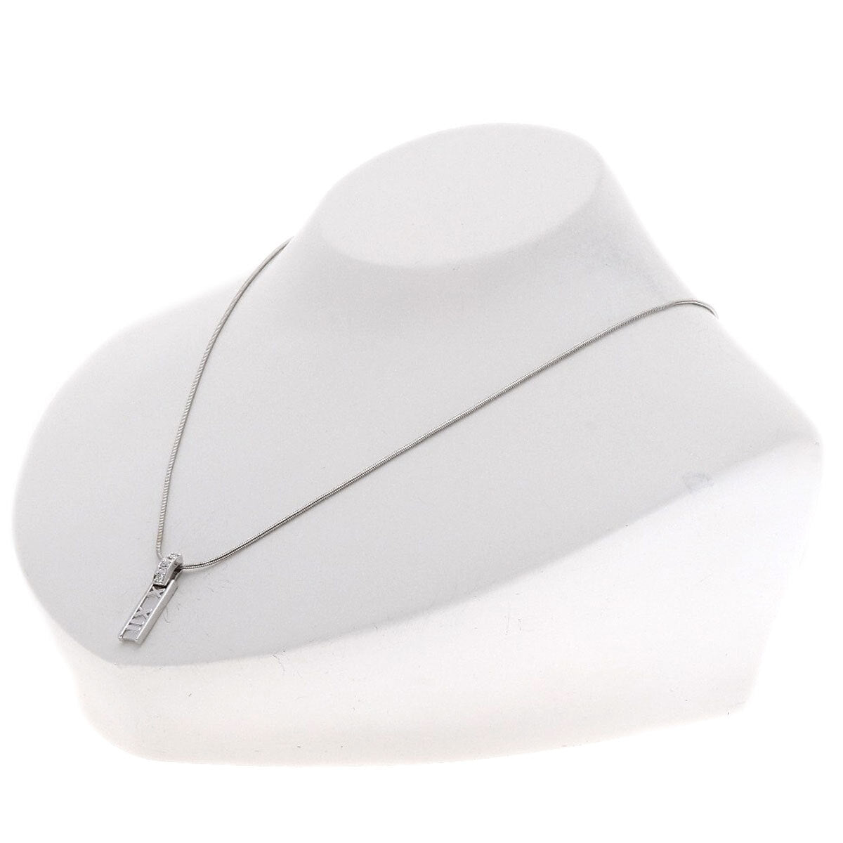 Tiffany&Co.   Necklace Atlas Bar Diamond K18