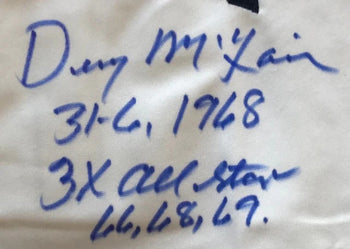 Denny Mclain Autographed 