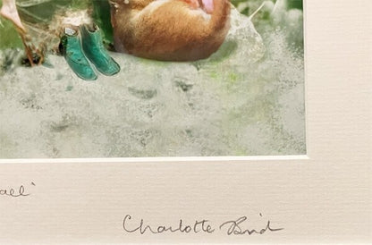 Charlotte Bird (Uk) Photograph Print "Fairy Hamster" Signed Art Framed