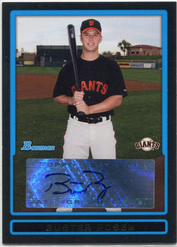 Buster Posey 2009 Bowman Prospects Autographed Rc #Bpa-Bp