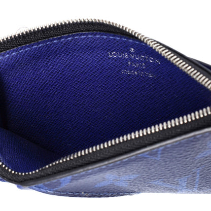 Louis Vuitton Coin Card Holder Monogram Taigarama