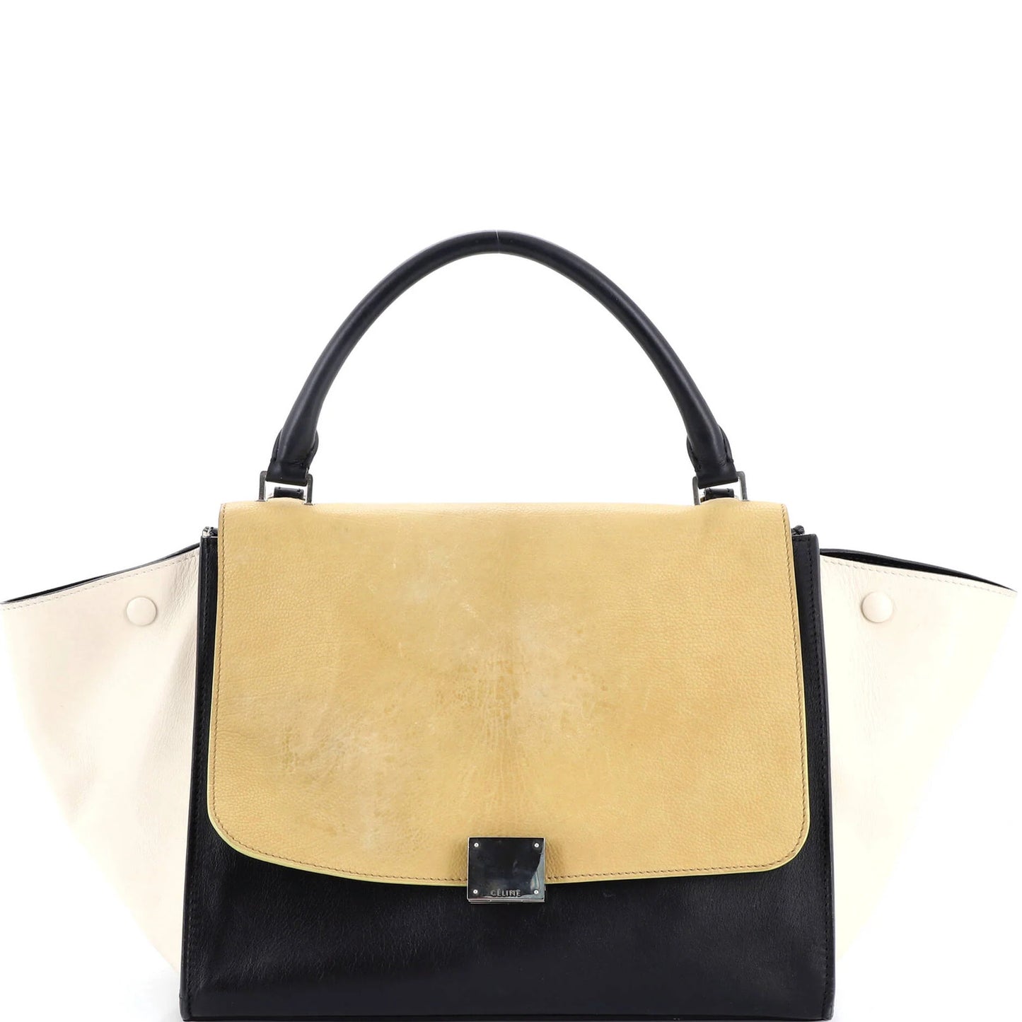 Celine Tricolor Trapeze Bag Leather Medium
