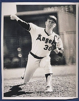 Nolan Ryan Angels United Press 8X10 Wire/Press