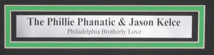 Jason Kelce/Phillies Phanatic Dual-Signed/Insc